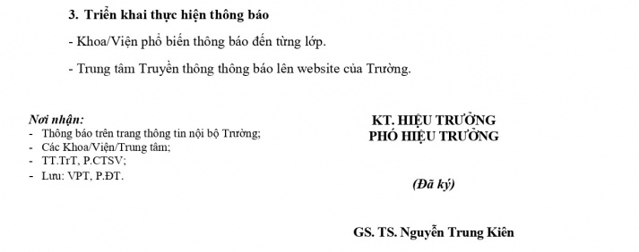 Thông báo lịch thi Học kỳ 1 đợt A năm học 2024-2025 đối với sinh viên ĐH chính quy, ĐH liên thông, ĐH văn bằng 2 6