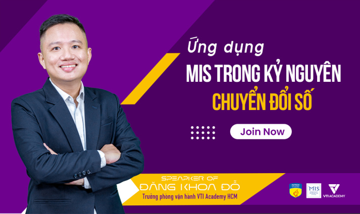 Thông báo về việc đăng ký tham gia khoá học  “Ứng dụng MIS trong kỷ nguyên chuyển đổi số" 97