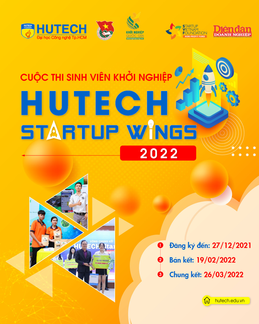 Cuộc thi Khởi nghiệp - HUTECH STARTUP WINGS 2022 15