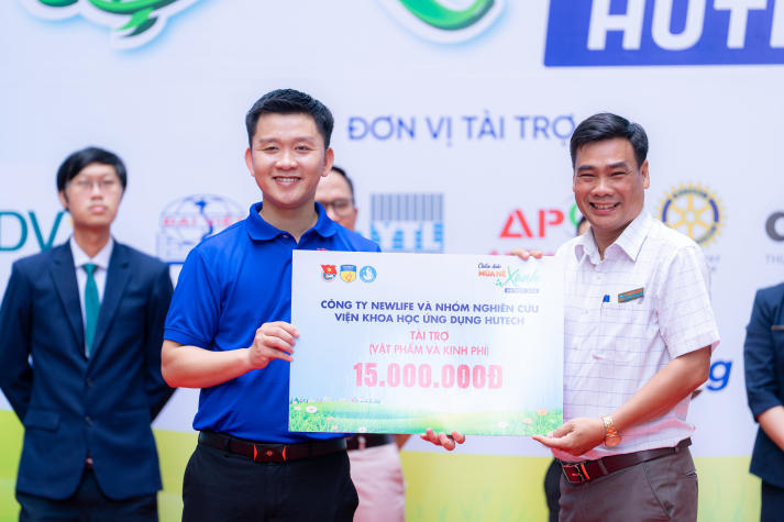 Tri ân Quý Thầy, Cô Nhóm Nghiên Cứu Viện Khoa Học Ứng Dụng và Công Ty Newlife góp sức cùng chiến dịch Mùa hè xanh HUTECH năm 2026 lan tỏa giá trị đẹp đến với cộng đồng 16