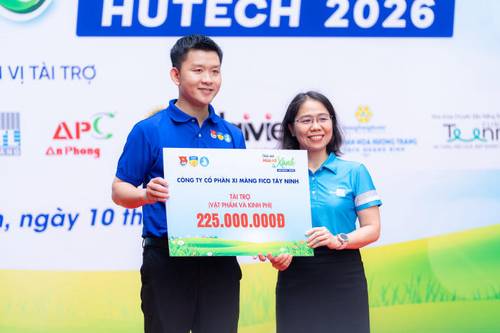 Tri ân đối tác Công ty cổ phần Xi măng Fico Tây Ninh (FICO-YTL) góp sức cùng chiến dịch Mùa hè xanh HUTECH năm 2026 lan tỏa giá trị đẹp đến với cộng đồng 23