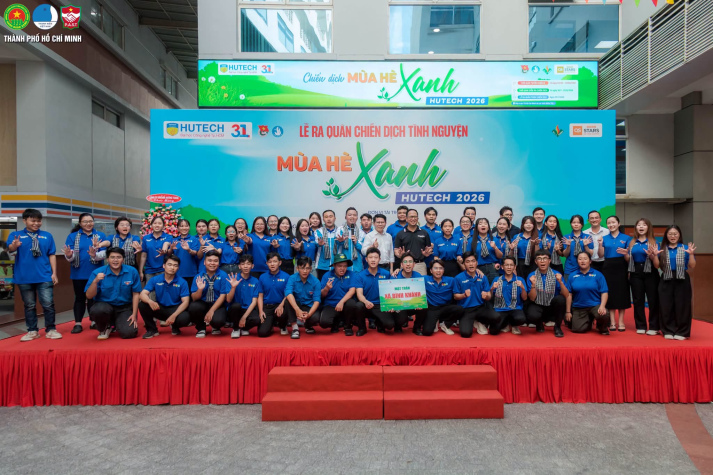 Tri ân đối tác Công ty trách nhiệm hữu hạn Teennie Group góp sức cùng chiến dịch Mùa hè xanh HUTECH năm 2026 lan tỏa giá trị đẹp đến với cộng đồng 33