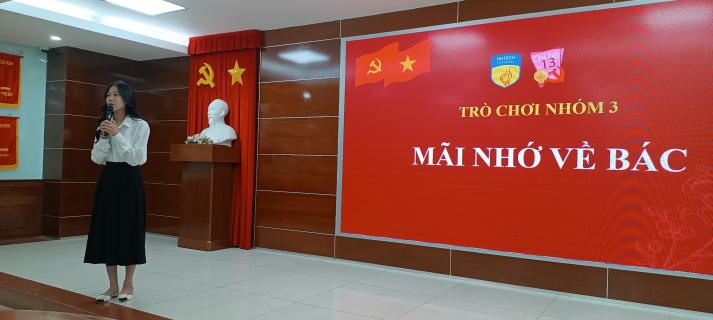 [ĐOÀN TRƯỜNG PHỐI HỢP CÙNG CHI BỘ SINH VIÊN 13] TỔ CHỨC ĐỢT SINH HOẠT CHÍNH TRỊ "NHỚ VỀ BÁC - LÒNG TA TRONG SÁNG HƠN" 11