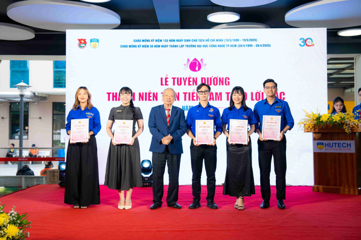 HUTECH TUYÊN DƯƠNG GIẢNG VIÊN TRẺ ĐẠT THÀNH TÍCH TRONG RÈN LUYỆN, PHẤN ĐẤU THEO GƯƠNG BÁC 4