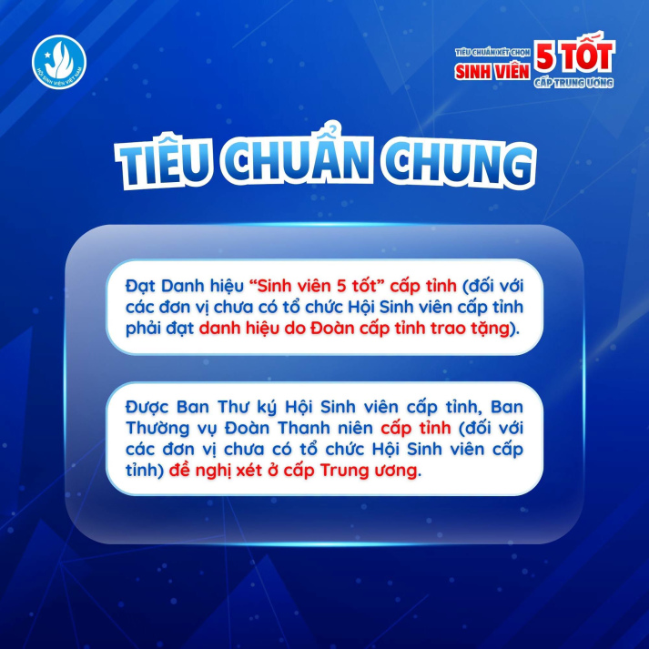 QUY CHẾ XÉT CHỌN DANH HIỆU "SINH VIÊN 5 TỐT" CẤP TRUNG ƯƠNG ÁP DỤNG TỪ NĂM HỌC 2025 - 2026 27