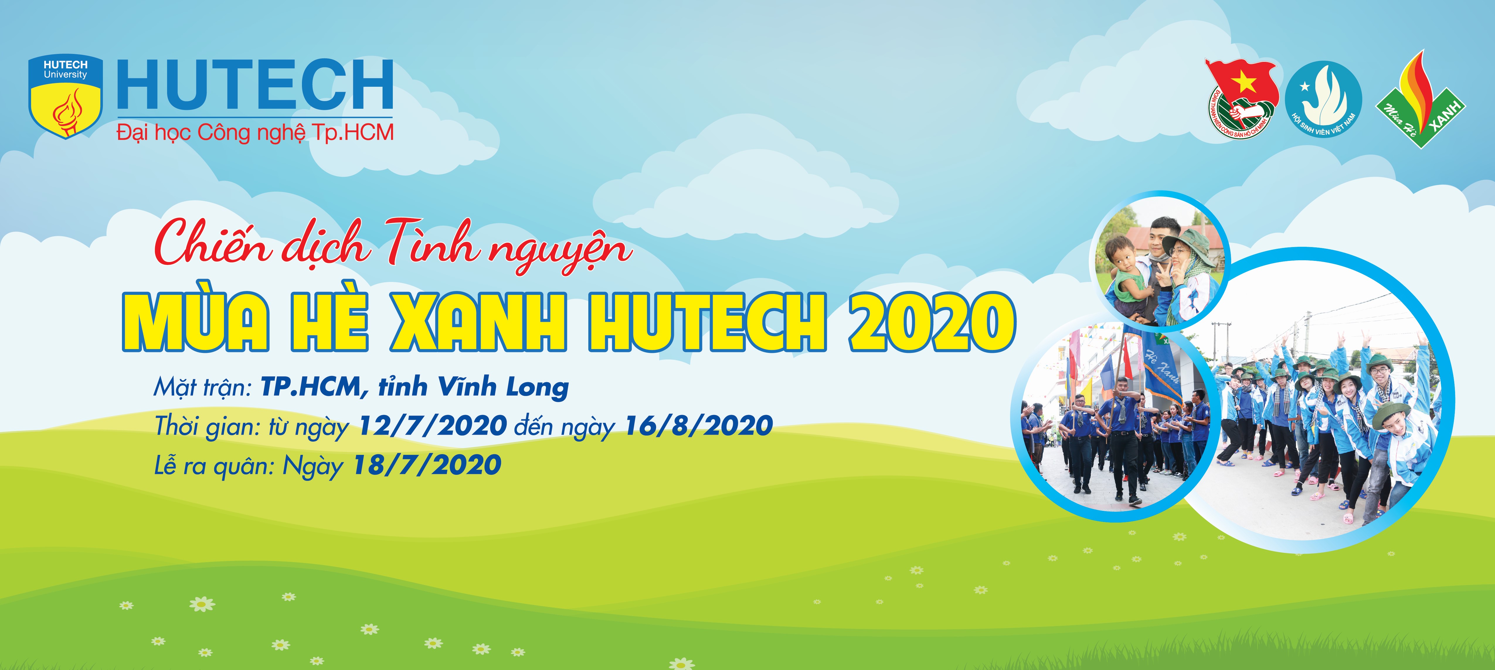 CÔNG BỐ DANH SÁCH CHIẾN SĨ MÙA HÈ XANH HUTECH 2020 3