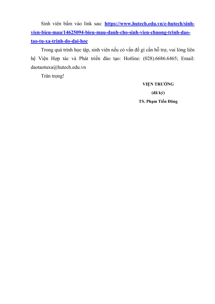 Thông báo về tiếp tục thực hiện kế hoạch đào tạo học kỳ 2, năm học 2025-2026 23