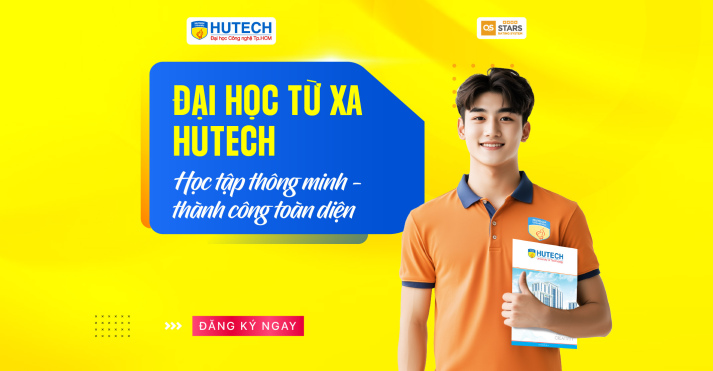 HUTECH thông báo tuyển sinh Chương trình Đào tạo từ xa, trình độ đại học năm 2025 - 2026 đợt 1 đến hết ngày 20/10/2025 341