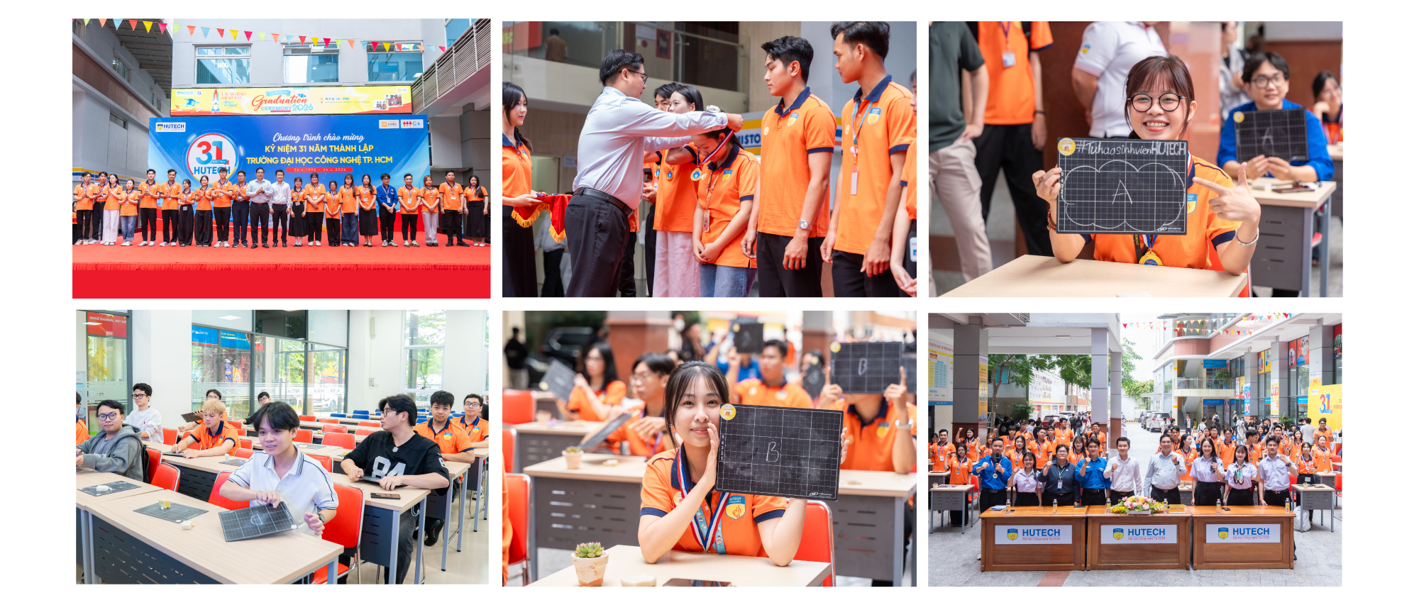 SINH VIÊN HUTECH MỪNG SINH NHẬT LẦN THỨ 31 CỦA TRƯỜNG! 24