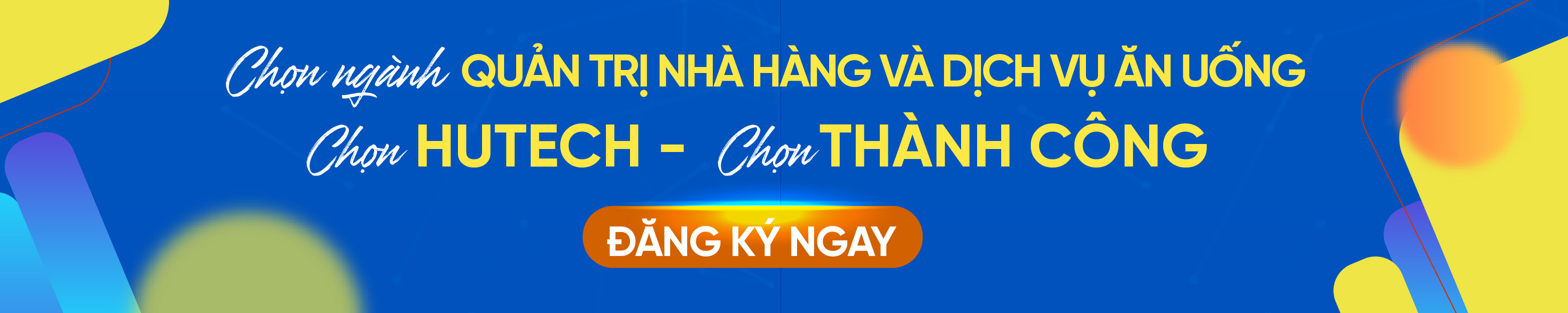 Ngành Quản trị nhà hàng và Dịch vụ ăn uống HUTECH 2