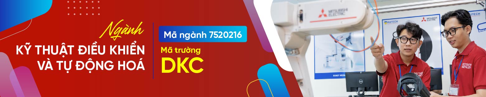 Ngành Kỹ thuật điều khiển và tự động hóa HUTECH 1