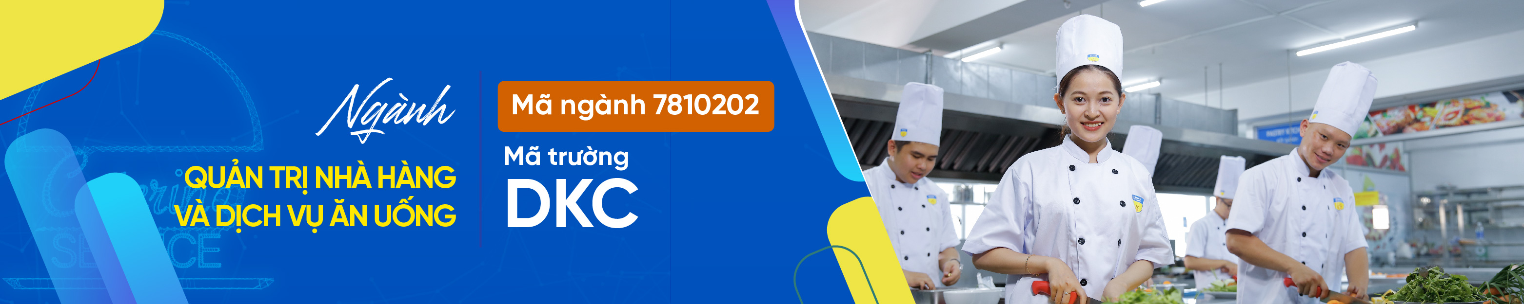 Ngành Quản trị nhà hàng và Dịch vụ ăn uống HUTECH 1