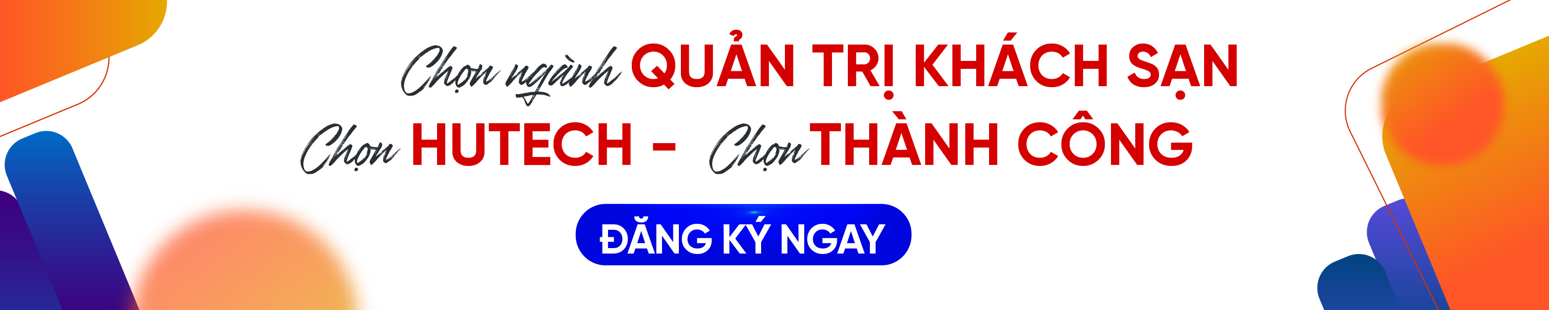 Ngành Quản trị khách sạn HUTECH 2
