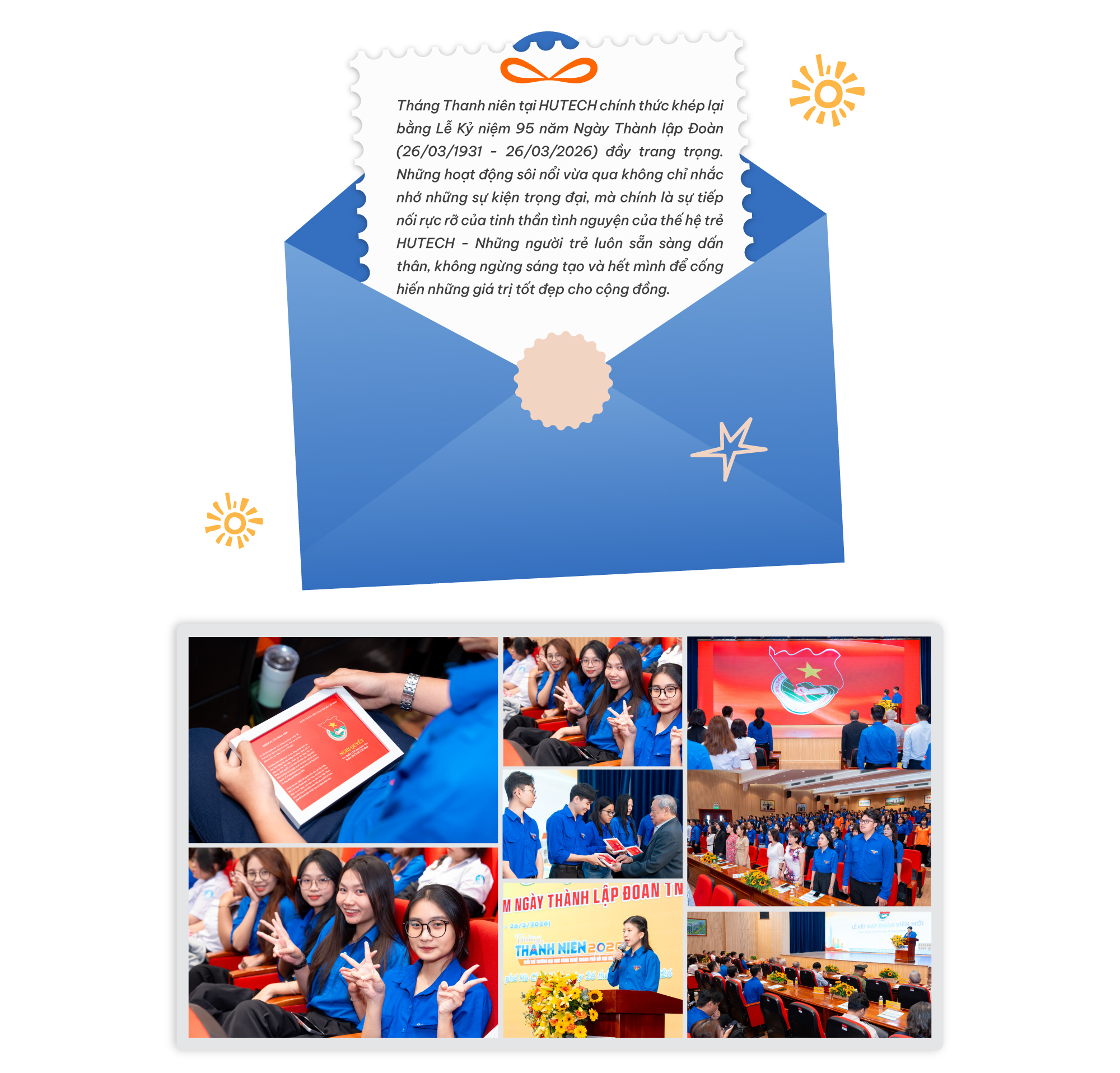 SẮC XANH HUTECH: TIẾP BƯỚC TINH THẦN TÌNH NGUYỆN, RỰC CHÁY THÁNG 3 TUỔI TRẺ 113