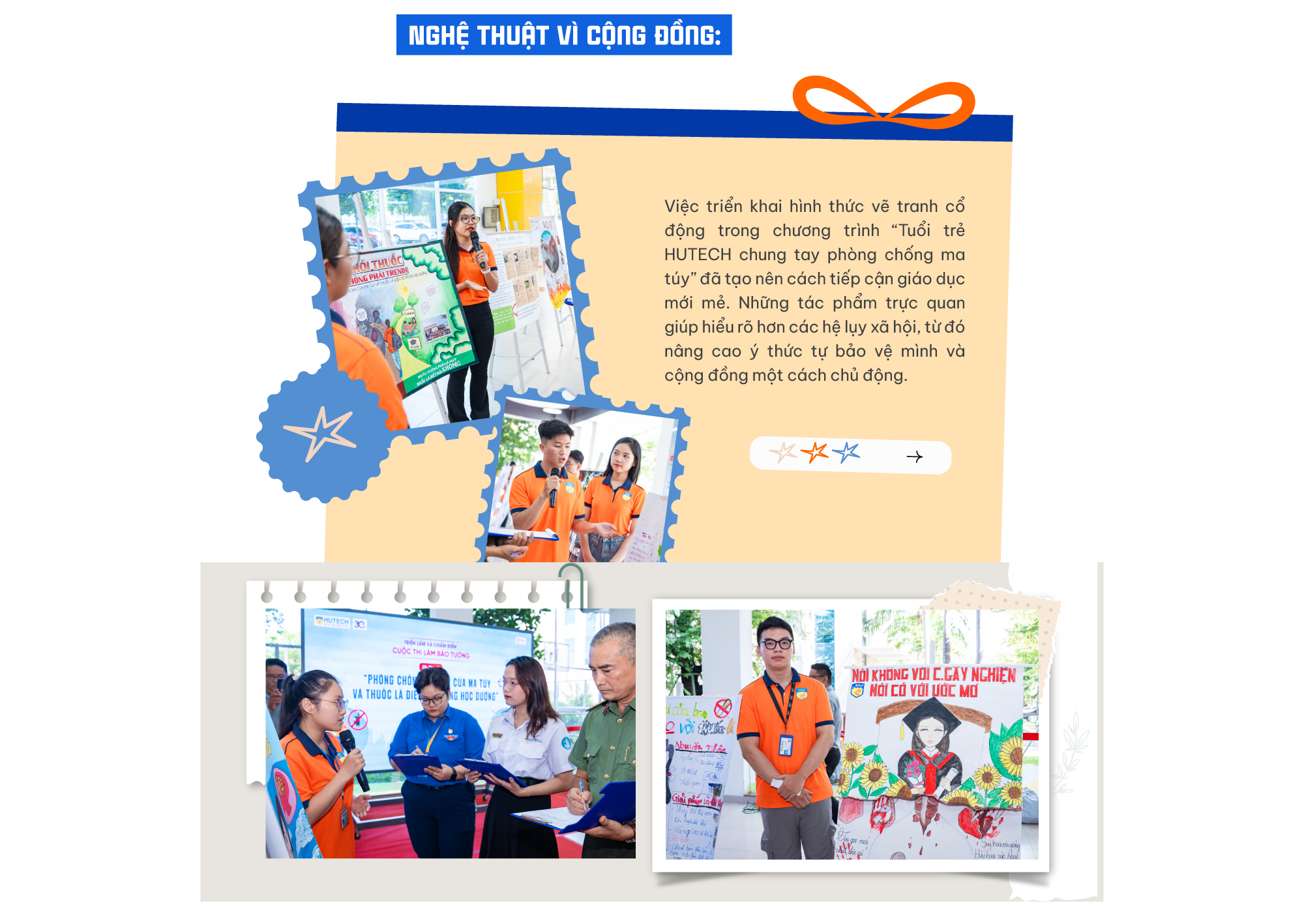 SẮC XANH HUTECH: TIẾP BƯỚC TINH THẦN TÌNH NGUYỆN, RỰC CHÁY THÁNG 3 TUỔI TRẺ 86