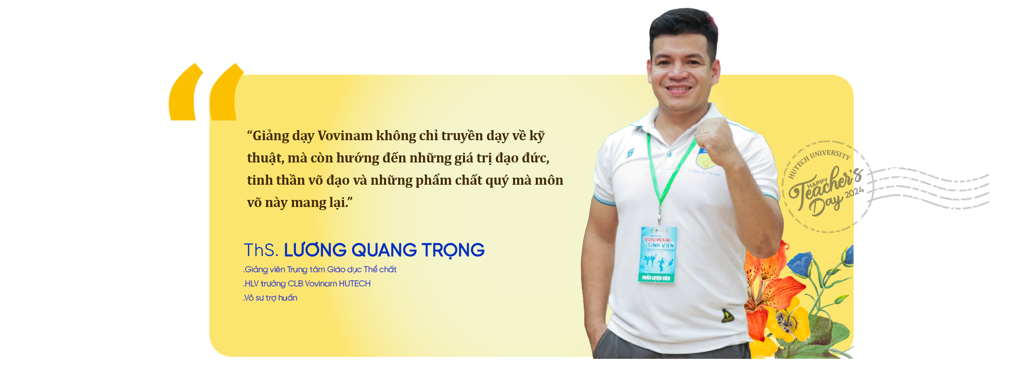 eMagazine: Những người thầy đặc biệt tại HUTECH! 234