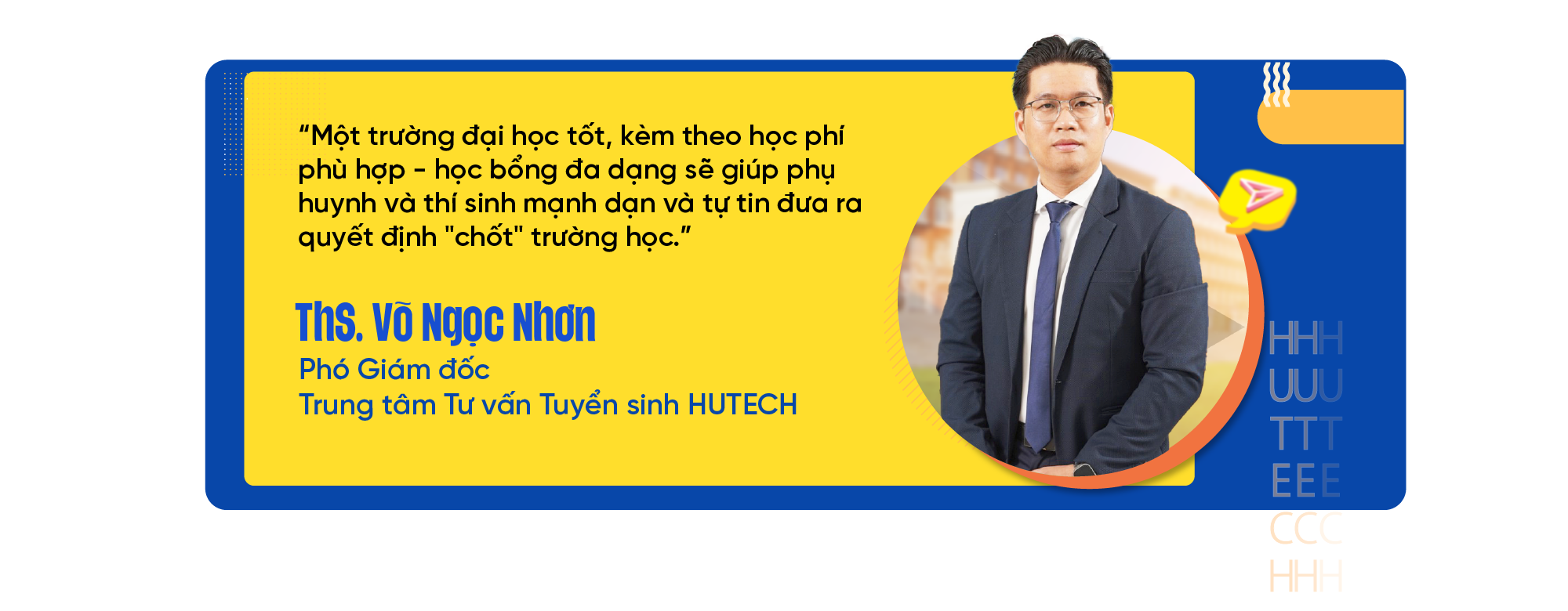 Kỷ niệm 30 năm thành lập: HUTECH tặng học bổng hấp dẫn, học phí cố định toàn khóa cho thí sinh cả nước 25