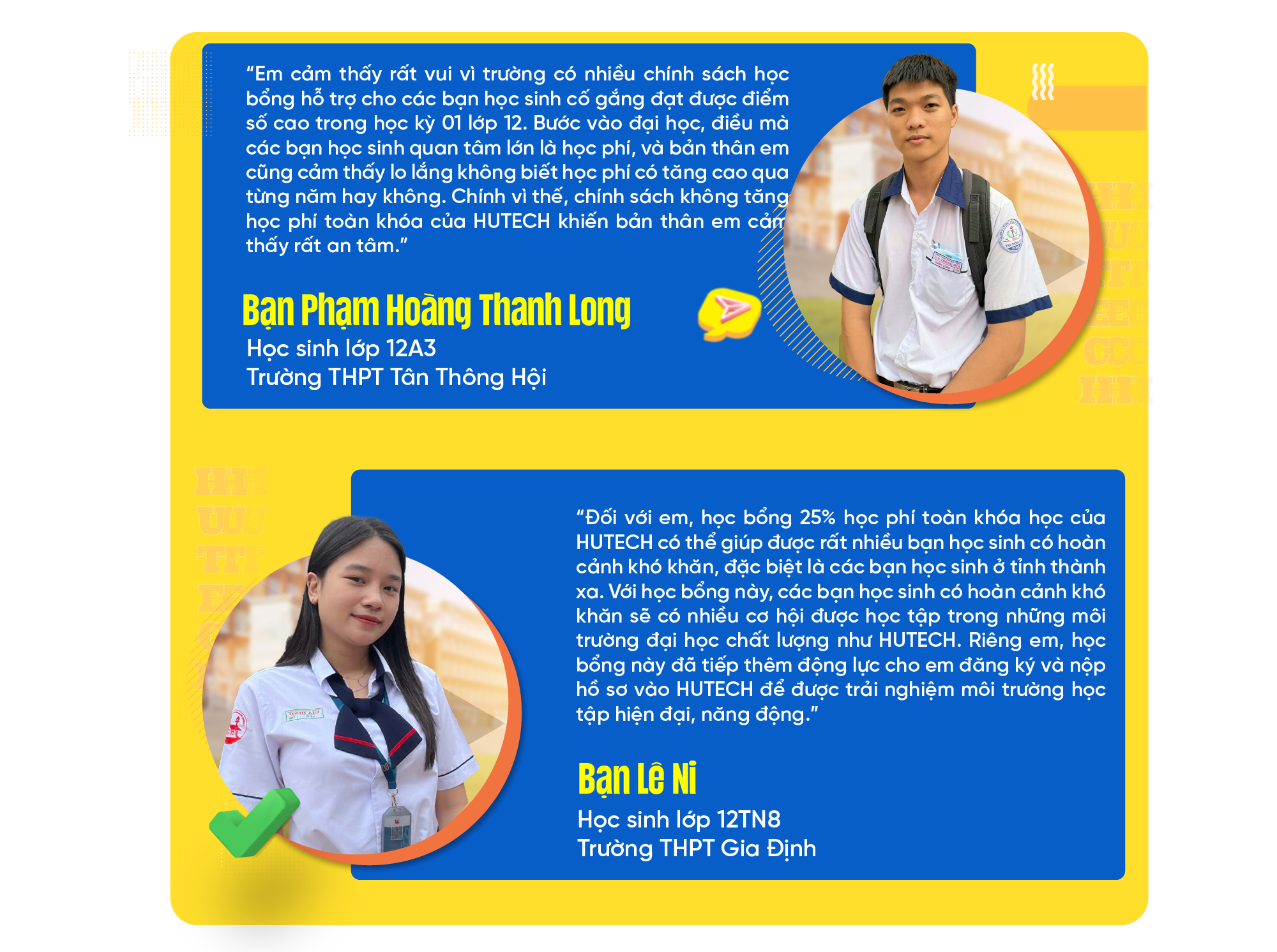 Kỷ niệm 30 năm thành lập: HUTECH tặng học bổng hấp dẫn, học phí cố định toàn khóa cho thí sinh cả nước 45