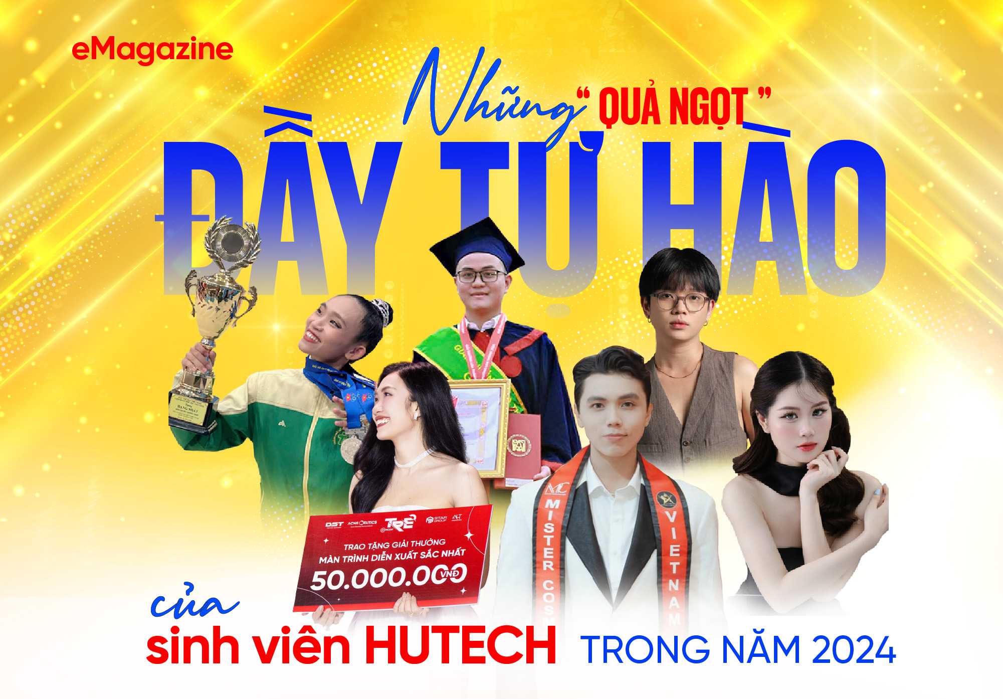 Những “quả ngọt” đầy tự hào của sinh viên HUTECH trong năm 2024 2