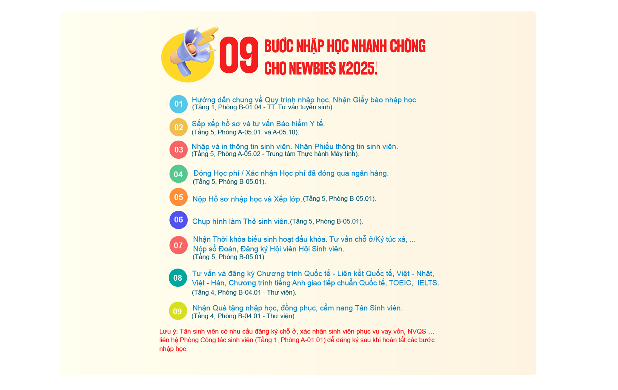 Chào đón newbies K2025: "Nhiều ưu đãi đặc biệt cho hành trình đại học đáng nhớ!" 75