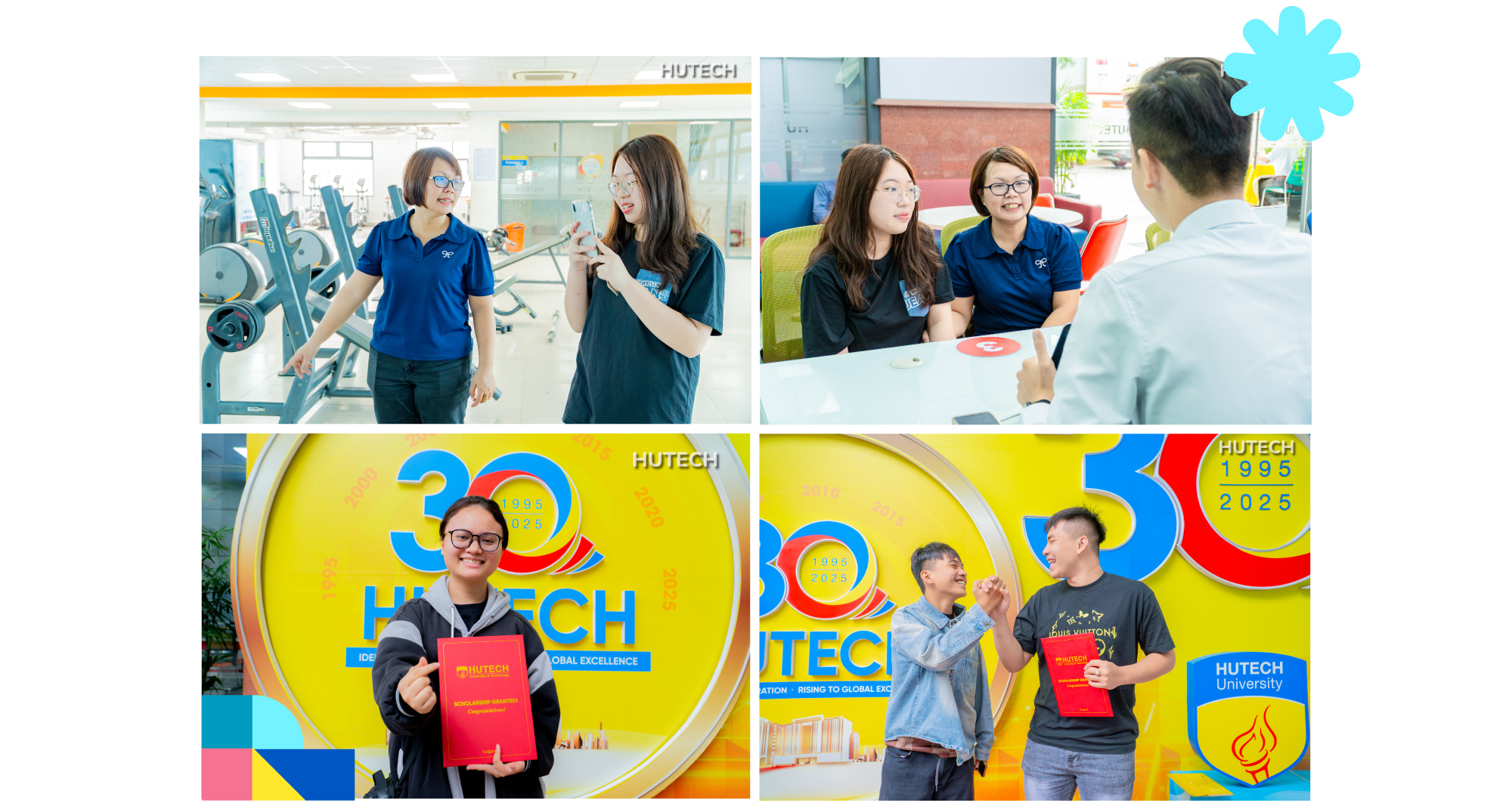 Phụ huynh, thí sinh hào hứng chờ ngày "nhập trường" tại HUTECH 14