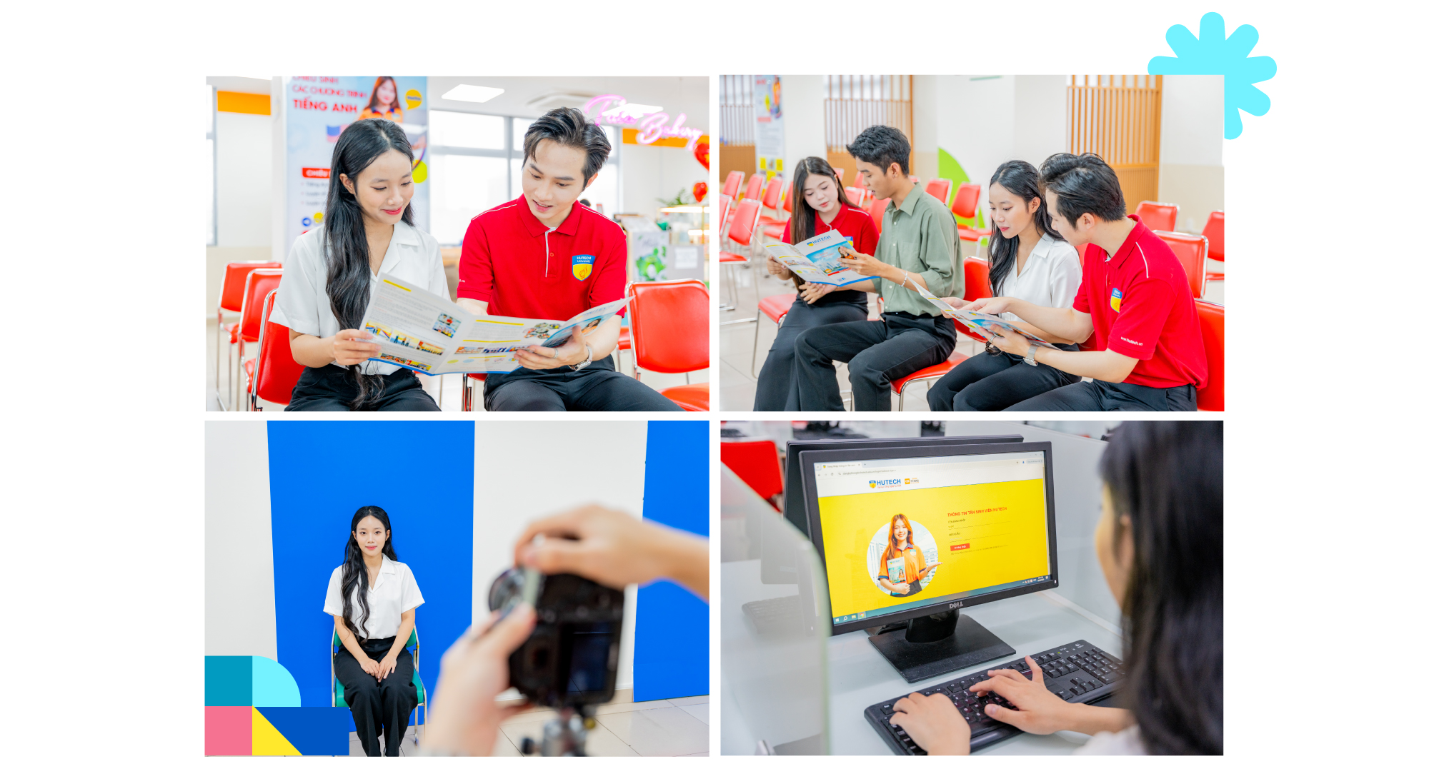 Phụ huynh, thí sinh hào hứng chờ ngày "nhập trường" tại HUTECH 47