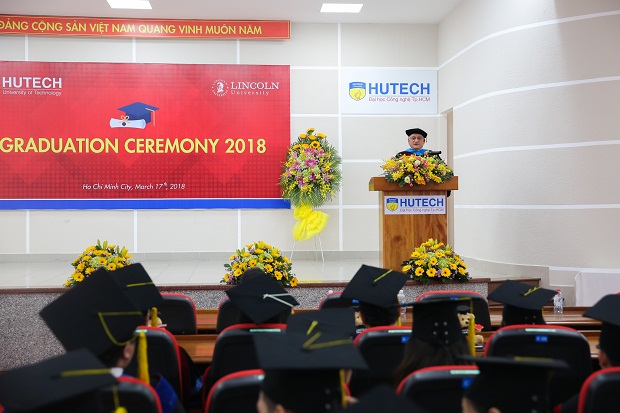 Lincoln University and HUTECH organized graduation ceremony at HUTECH ...