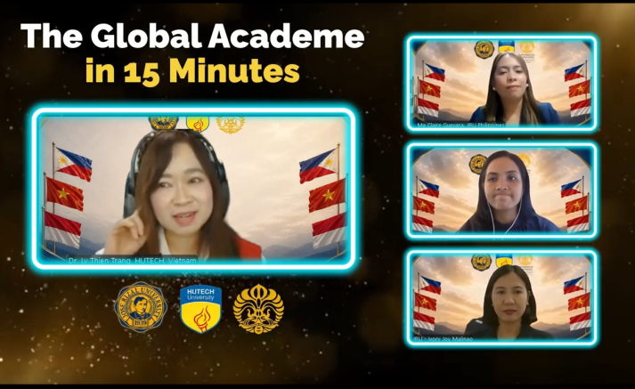 HUTECH representatives share knowledge and expertise as speakers at international events 60