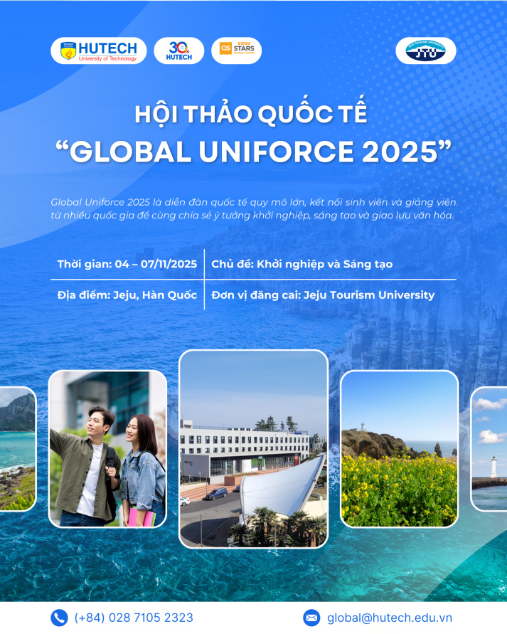 Thông báo chương trình hội thảo quốc tế GLOBAL UNIFORCE 2025 8