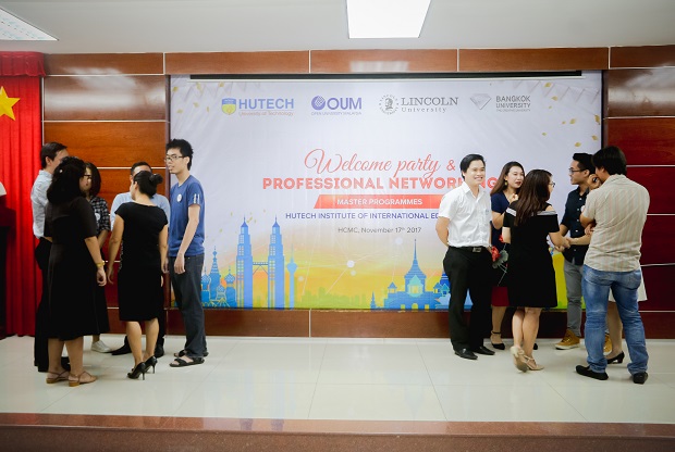“WELCOME PARTY” FOR INTERNATIONAL MASTER STUDENTS AT HUTECH 50