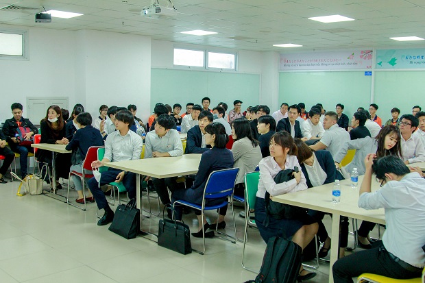 VJIT students strongly impress the delegation from Mitani Sangyo company(Japan) 61