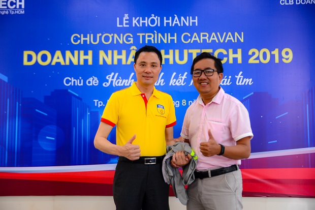 “A journey to the heart” Caravan 2019 officially launched by HUTECH Entrepreneur Club 95
