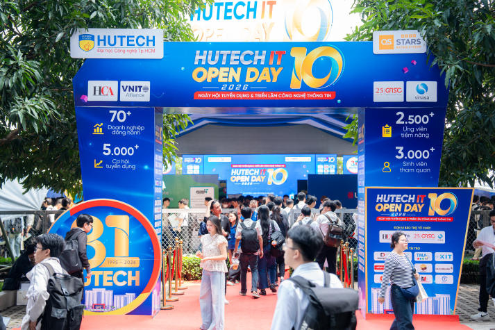 HUTECH IT OPEN DAY 2026 and HUTECH JOB FAIR 2026: Connecting students with nearly 10,000 career opportunities 12