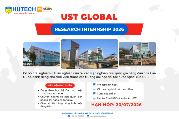 CHƯƠNG TRÌNH UST GLOBAL RESEARCH INTERNSHIP 2026 4