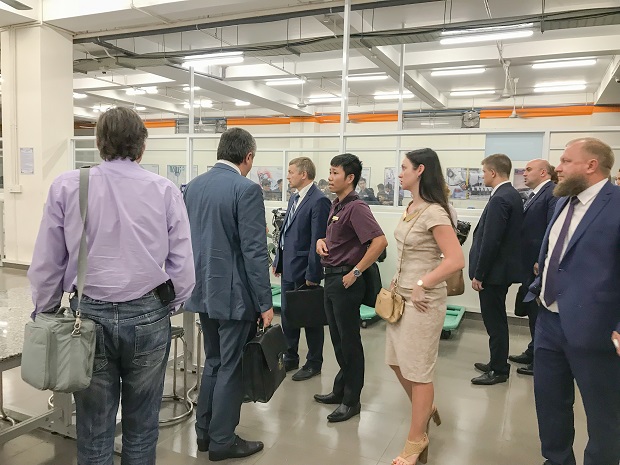 Saint Petersburg Businesses Delegates visited HUTECH High Quality Human Resources Training Center 23
