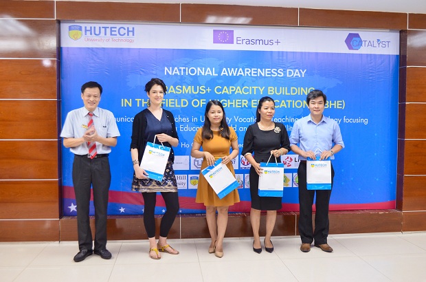 HUTECH organized National Awareness Day for CATALYST project 15