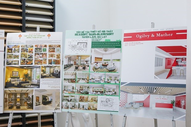 Admire the impressive series of projects by students of Interior Design at HUTECH 56