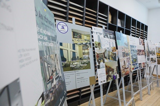 Admire the impressive series of projects by students of Interior Design at HUTECH 66