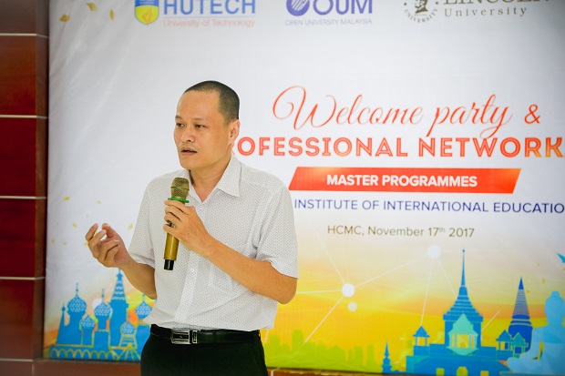 “WELCOME PARTY” FOR INTERNATIONAL MASTER STUDENTS AT HUTECH 21