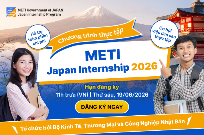 CHƯƠNG TRÌNH THỰC TẬP TẠI NHẬT BẢN METI JAPAN INTERNSHIP ĐƯỢC HỖ TRỢ TOÀN PHẦN BỞI BỘ KINH TẾ, THƯƠNG MẠI VÀ CÔNG NGHIỆP NHẬT BẢN (METI) 8