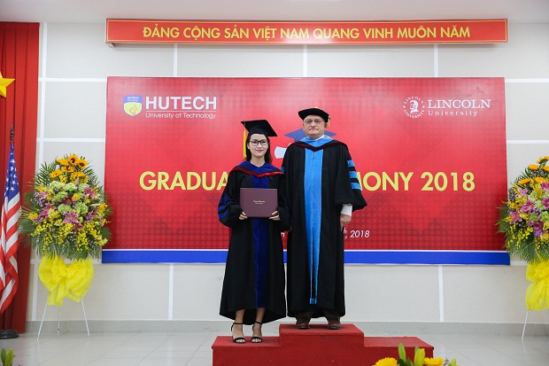 Lincoln University and HUTECH organized graduation ceremony at HUTECH ...