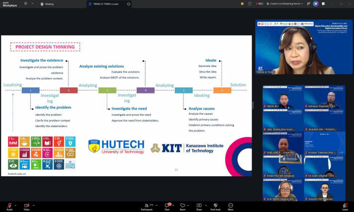 HUTECH shares academic expertise across regional and professional forums 24