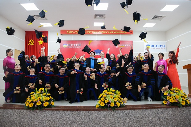 Lincoln University and HUTECH organized graduation ceremony at HUTECH 63
