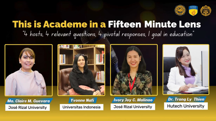 HUTECH representatives share knowledge and expertise as speakers at international events 58