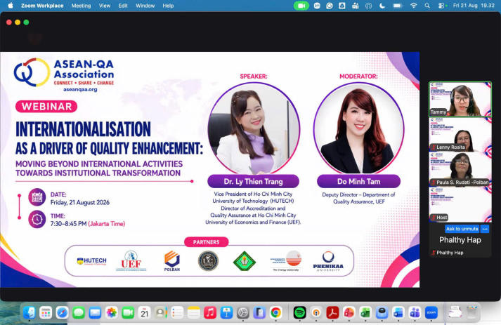 HUTECH shares academic expertise across regional and professional forums 38