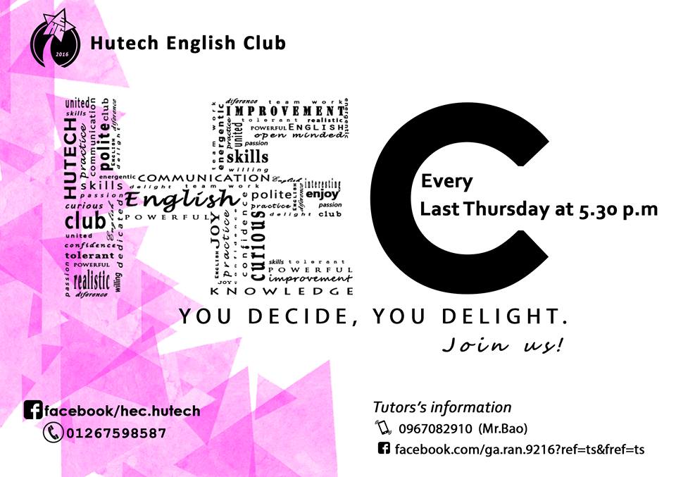 HUTECH English Club – the best place to improve English skills 32