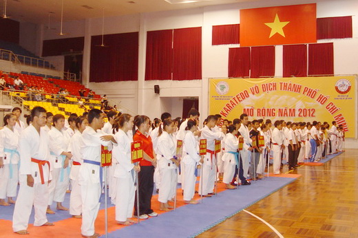 Sinh viên HUTECH giành Huy chương Đồng tại giải Karatedo vô địch TP.HCM mở rộng 2012 4