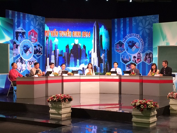 HUTECH tiếp tục đồng hành cùng chương trình “Tư vấn tuyển sinh 2015” của Đài truyền hình Việt Nam 6