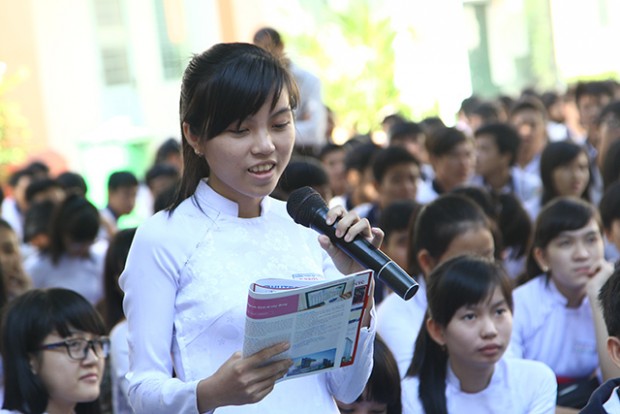 HUTECH in the Admission Advisory Activity of Vietnam Broadcaster 11