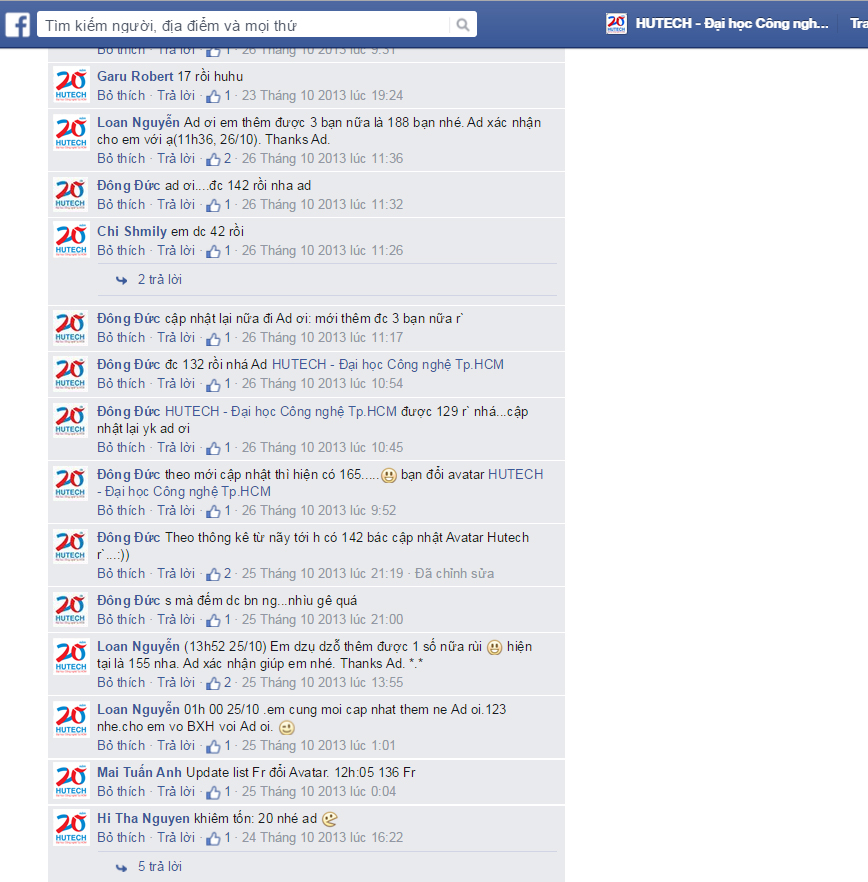 Chính thức phát động cuộc thi “Đổi ảnh đại diện – Avatar 20 năm HUTECH” 22